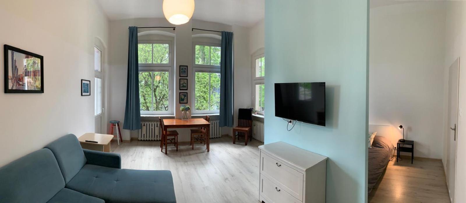 Bright And Spacious Apartment Szczecin Exterior photo